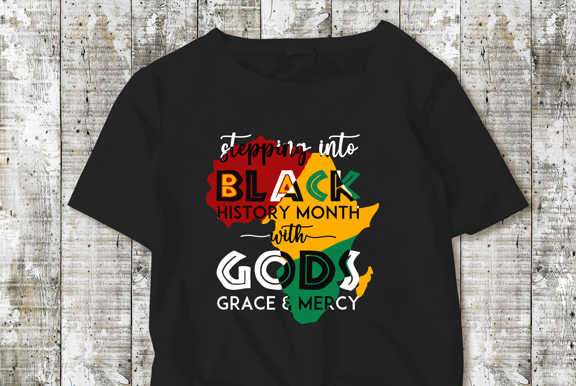 Stepping into black History Month Shirt